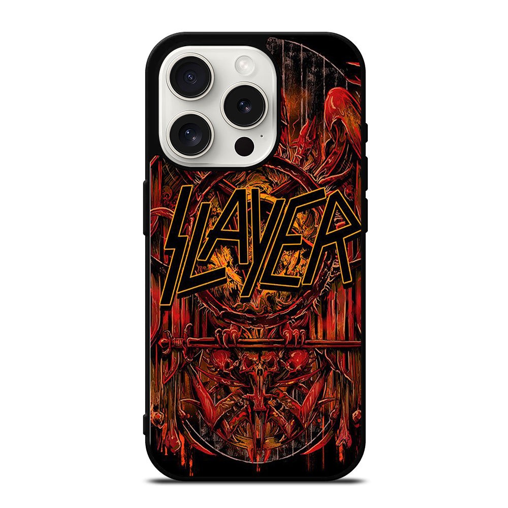 SLAYER BAND LOGO iPhone 15 Pro Case Cover