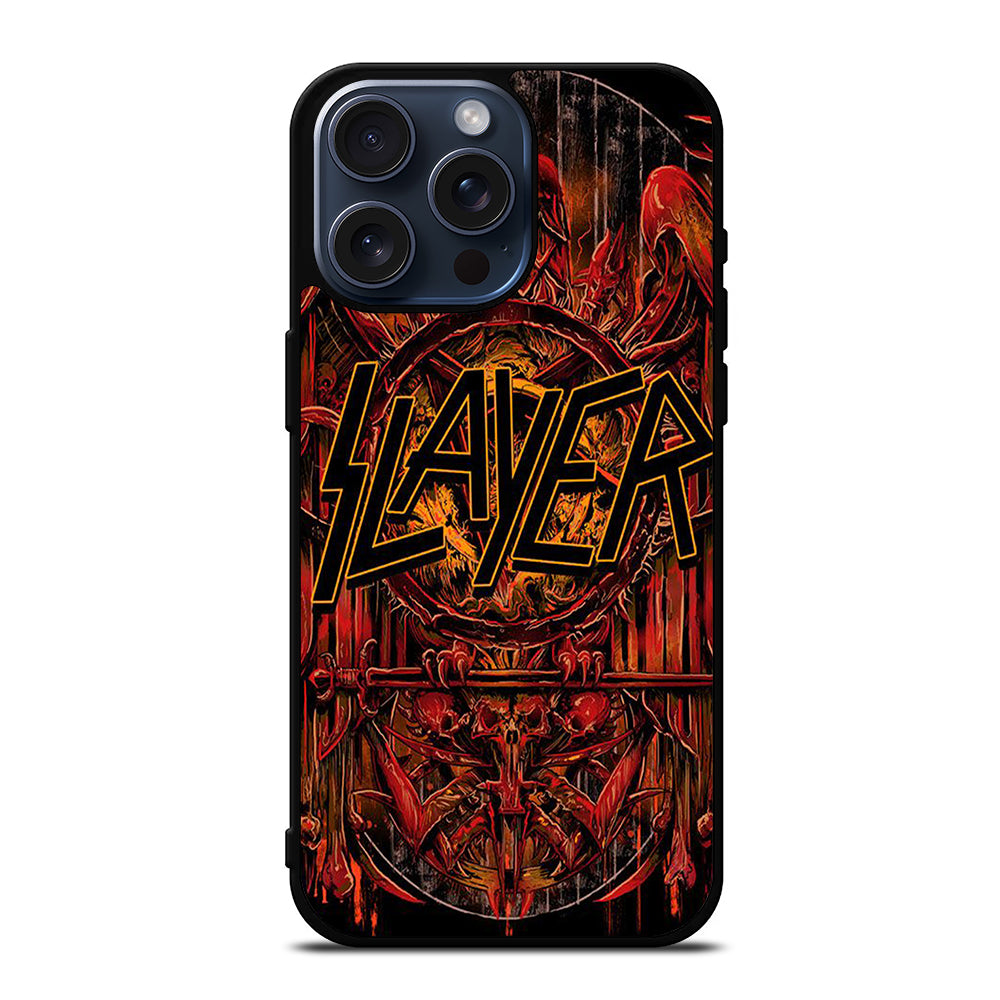 SLAYER BAND LOGO iPhone 15 Pro Max Case Cover