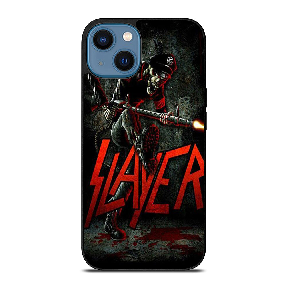 SLAYER BAND SKULL GUN iPhone 14 Case Cover