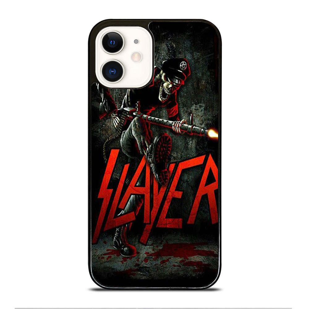 SLAYER BAND SKULL GUN iPhone 12 Case Cover