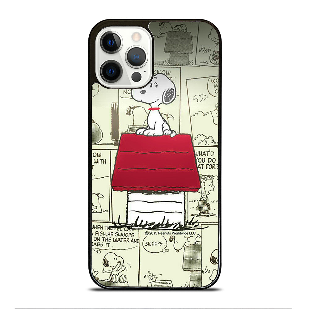 SNOOPY DOG COMIC iPhone 12 Pro Case Cover