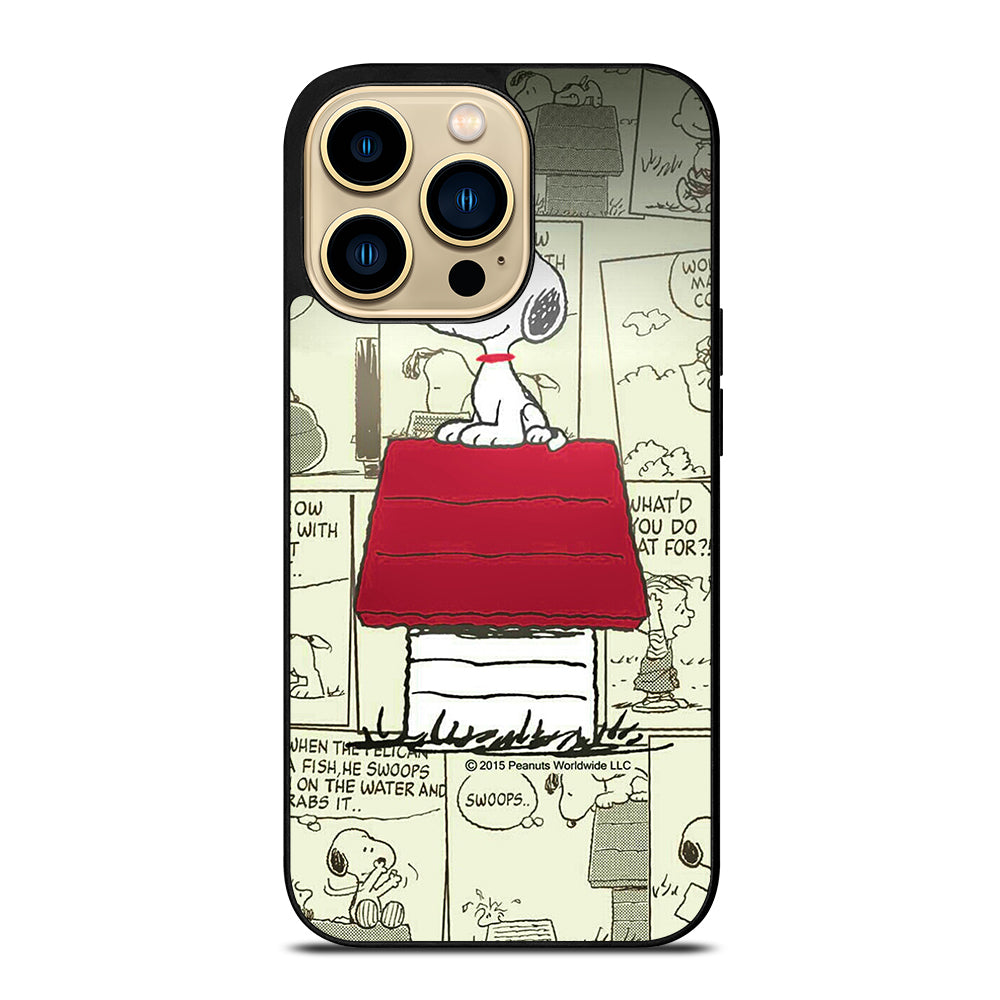 SNOOPY DOG COMIC iPhone 14 Pro Max Case Cover