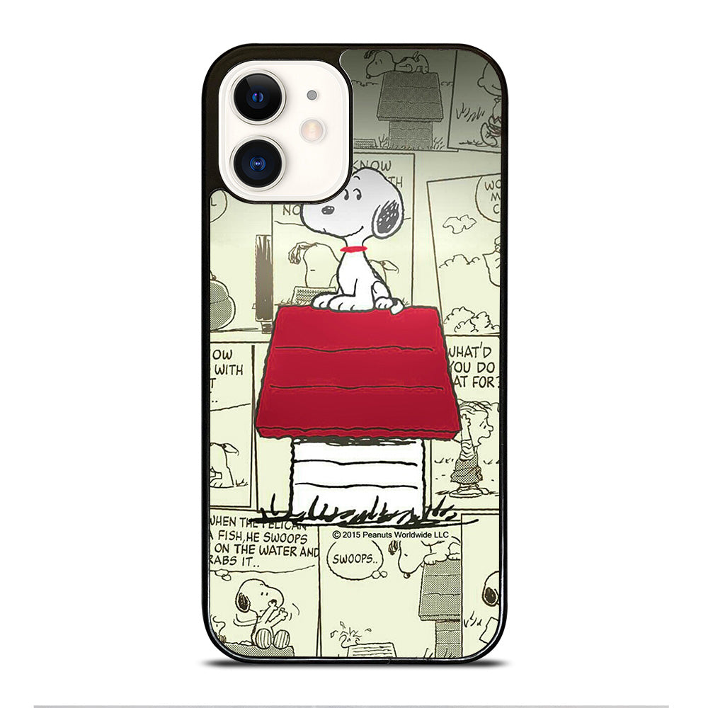 SNOOPY DOG COMIC iPhone 12 Case Cover