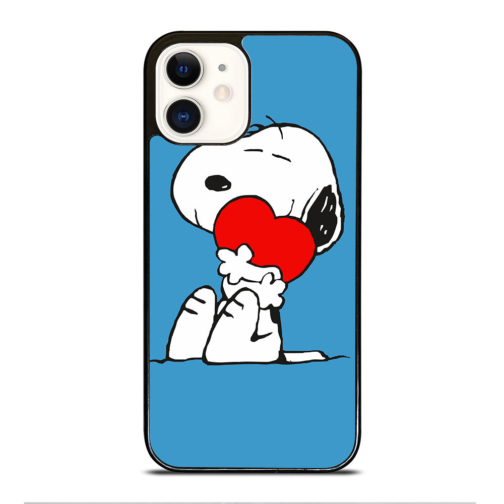 SNOOPY DOG POCKET LOVE iPhone 12 Case Cover