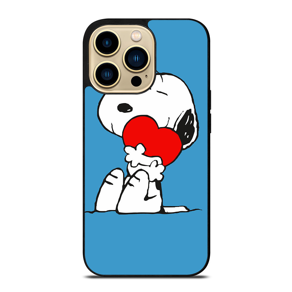 SNOOPY DOG POCKET LOVE iPhone 14 Pro Max Case Cover