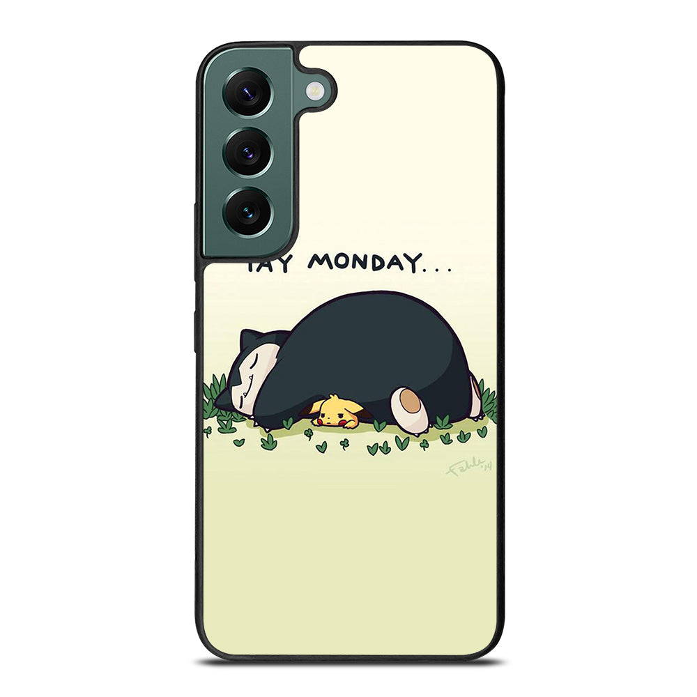 SNORLAX AND PIKACHU POKEMON Samsung Galaxy S22 Case Cover