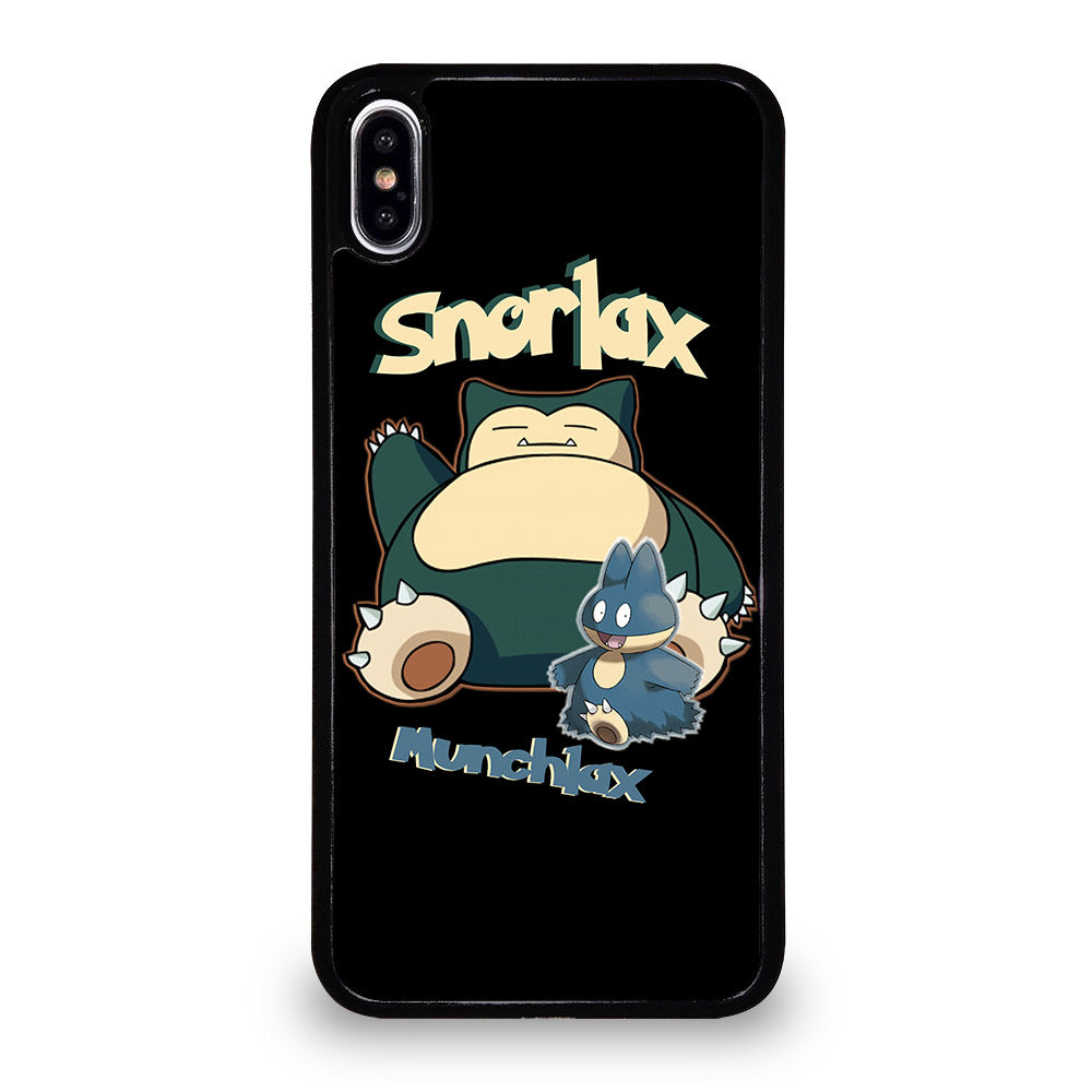 SNORLAX POKEMON CUTE iPhone XS Max Case Cover