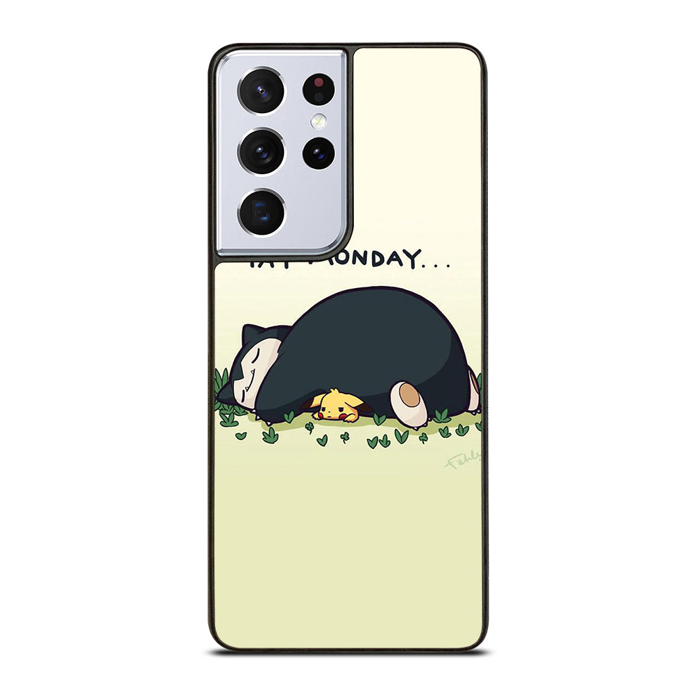 SNORLAX AND PIKACHU POKEMON Samsung Galaxy S21 Ultra Case Cover