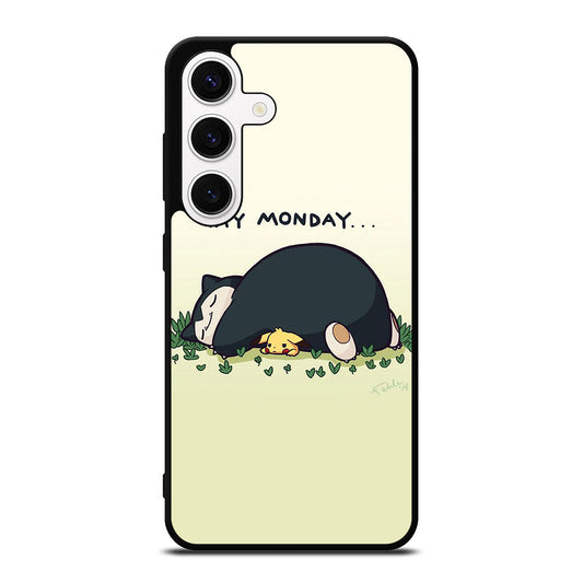 SNORLAX AND PIKACHU POKEMON Samsung Galaxy S24 Case Cover