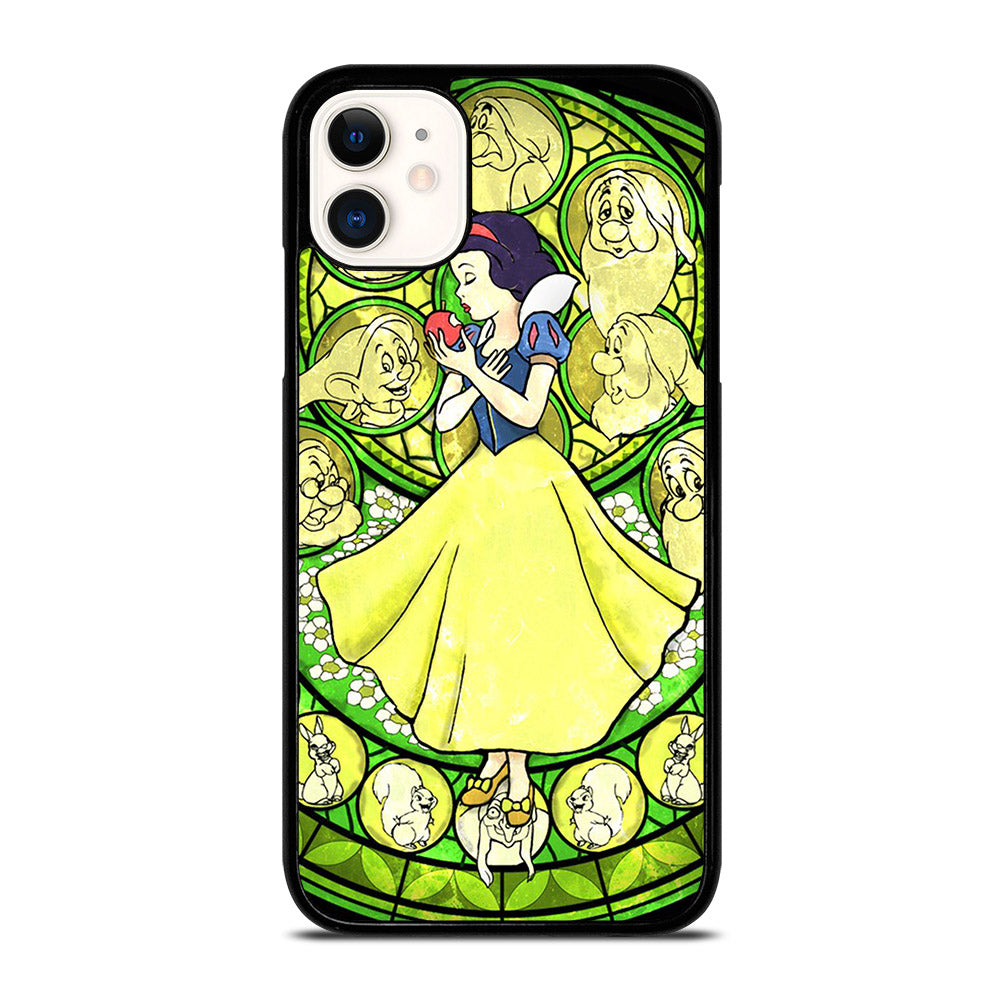 SNOW WHITE DISNEY STAINED GLASS iPhone 11 Case Cover
