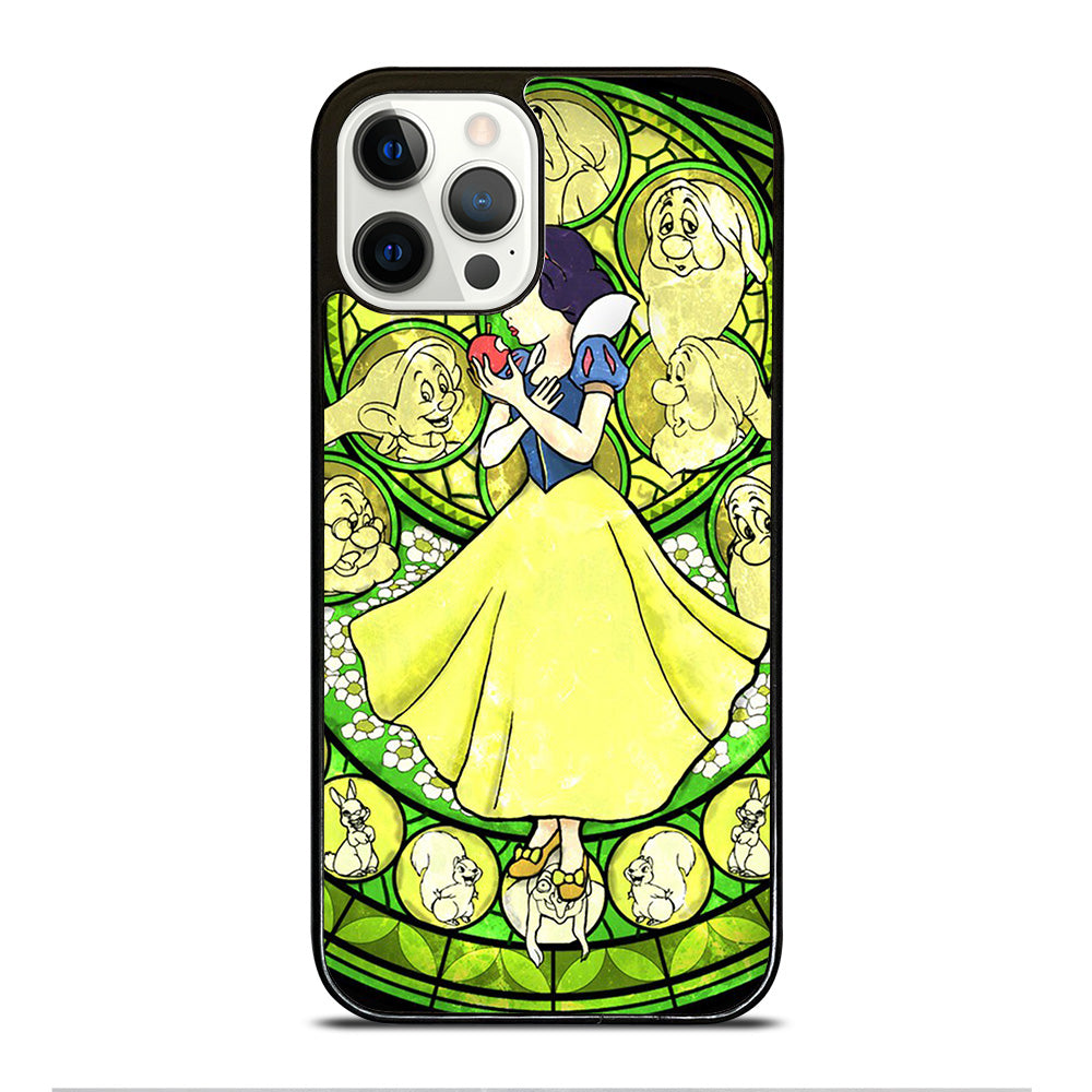 SNOW WHITE DISNEY STAINED GLASS iPhone 12 Pro Case Cover