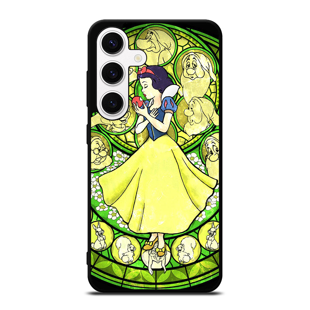 SNOW WHITE DISNEY STAINED GLASS Samsung Galaxy S24 Case Cover