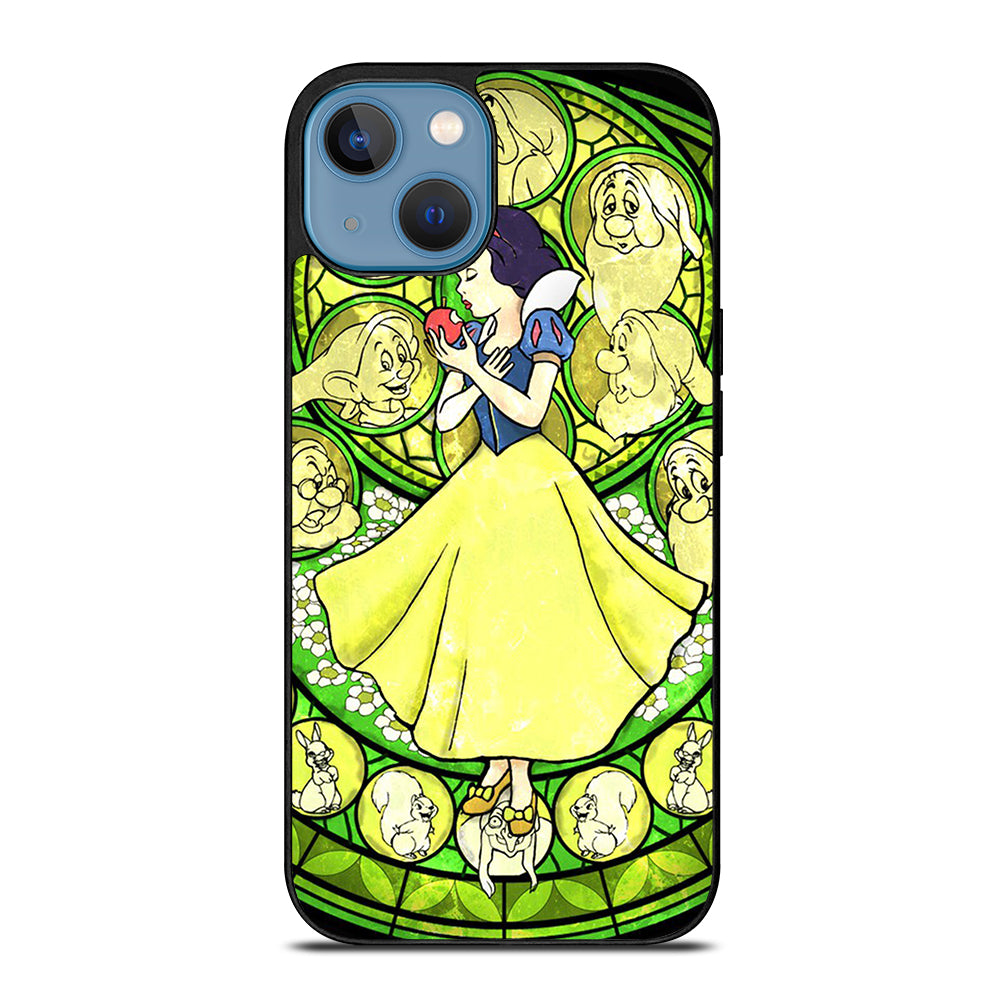 SNOW WHITE DISNEY STAINED GLASS iPhone 13 Case Cover