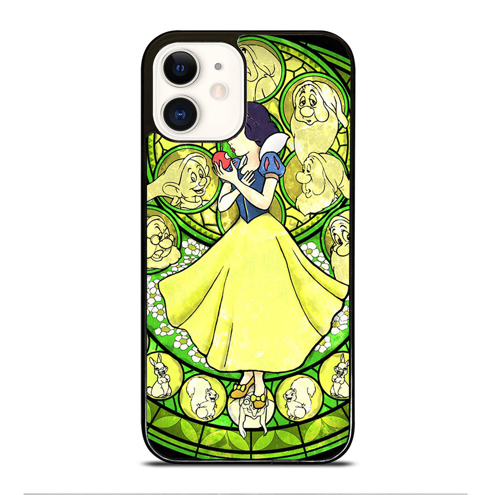 SNOW WHITE DISNEY STAINED GLASS iPhone 12 Case Cover