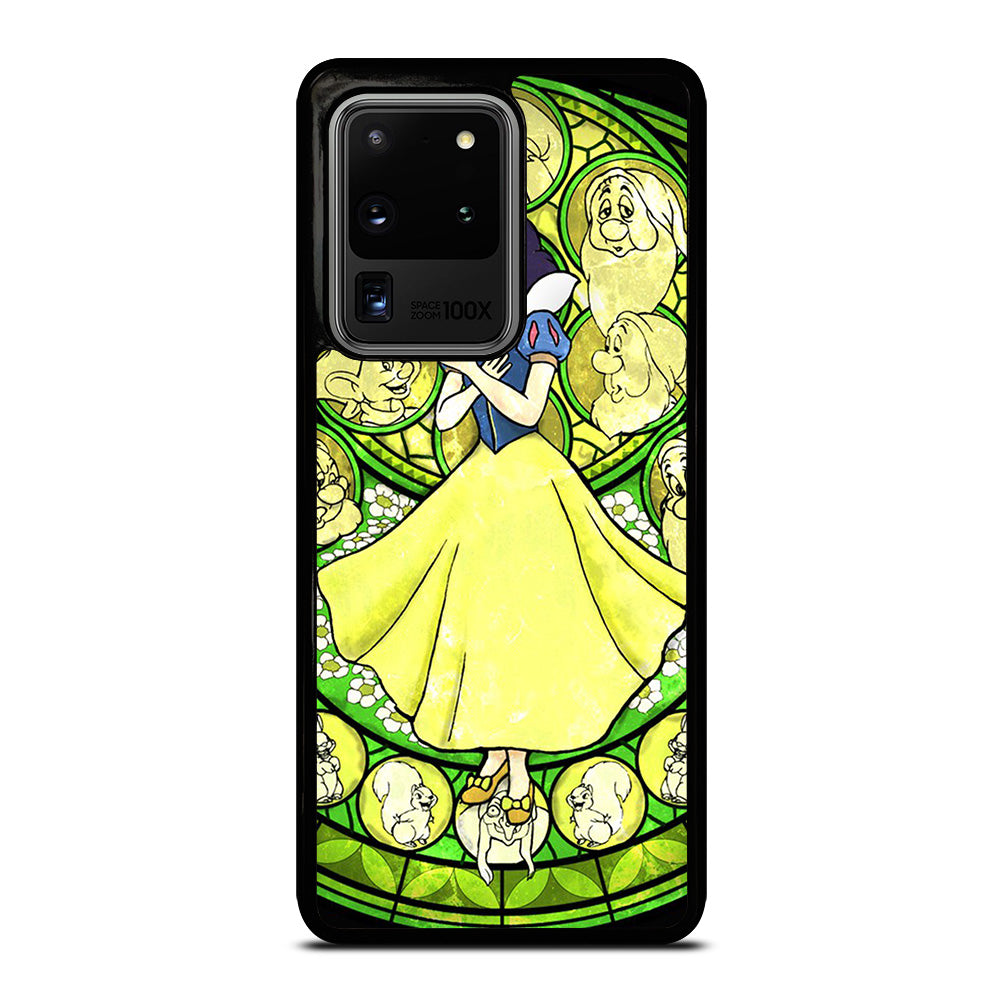 SNOW WHITE DISNEY STAINED GLASS Samsung Galaxy S20 Ultra Case Cover