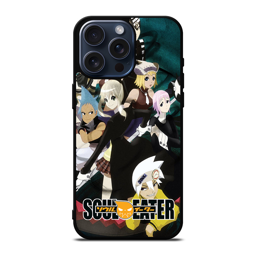 SOUL EATER ANIME ALL CHARACTER iPhone 15 Pro Max Case Cover