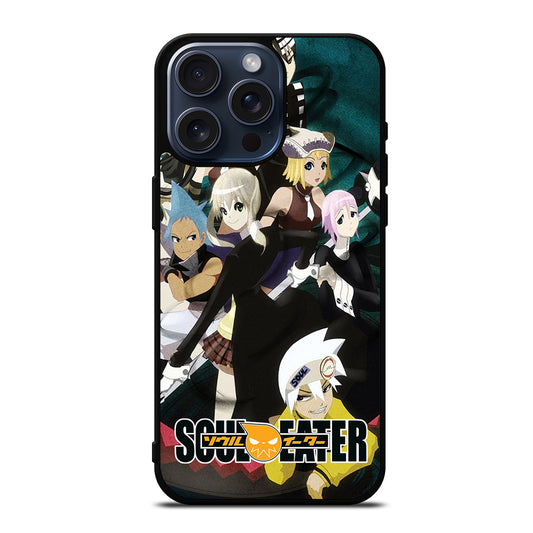 SOUL EATER ANIME ALL CHARACTER iPhone 15 Pro Max Case Cover