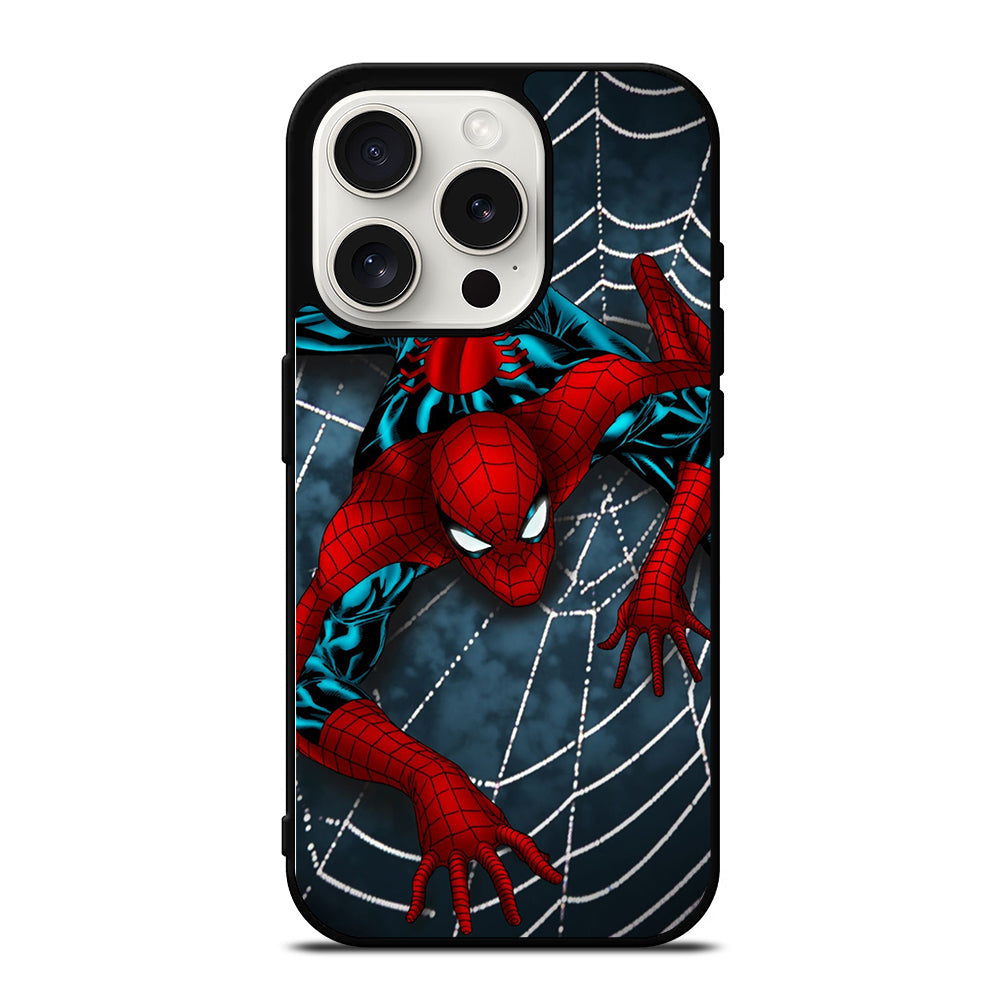 SPIDERMAN CARTOON iPhone 15 Pro Case Cover