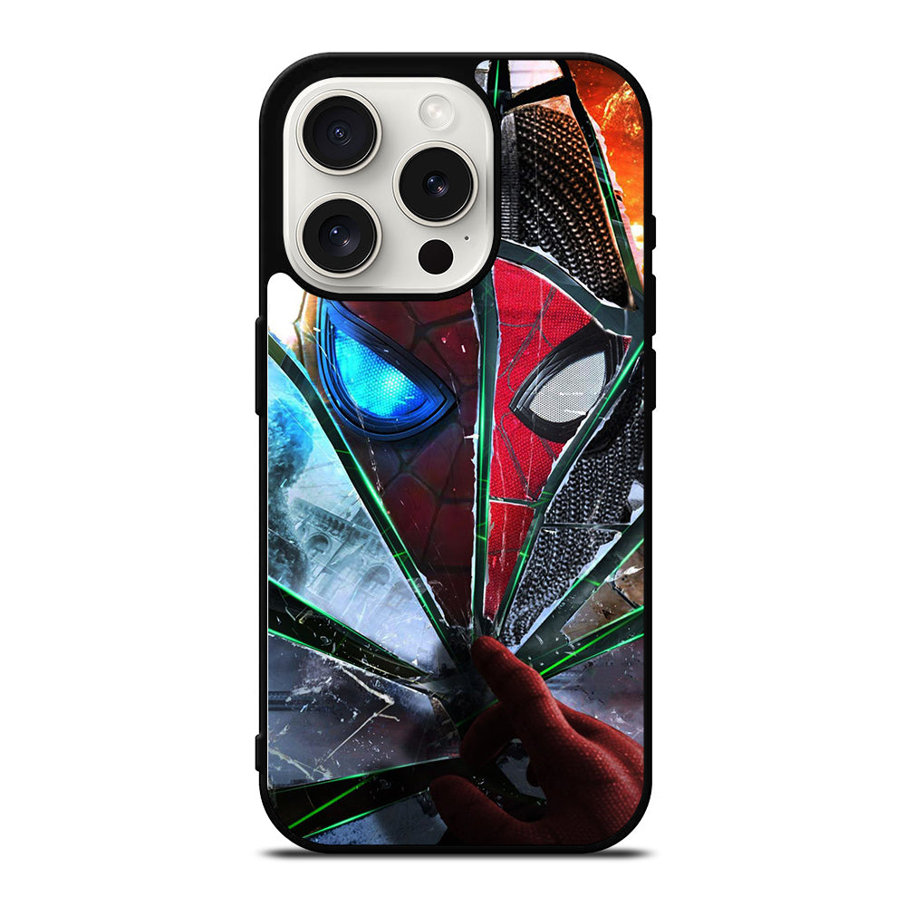 SPIDERMAN MIRROR FACE iPhone 15 Pro Case Cover