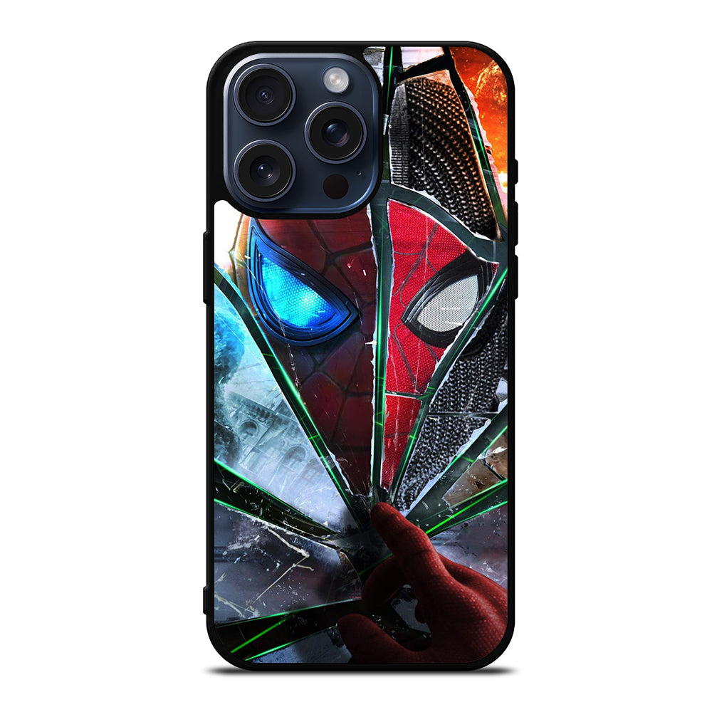 SPIDERMAN MIRROR FACE iPhone 15 Pro Max Case Cover