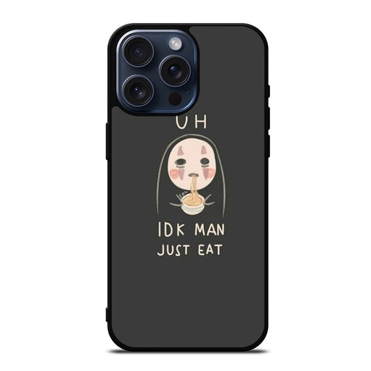 SPIRITED AWAY NO FACE QUOTE iPhone 15 Pro Max Case Cover