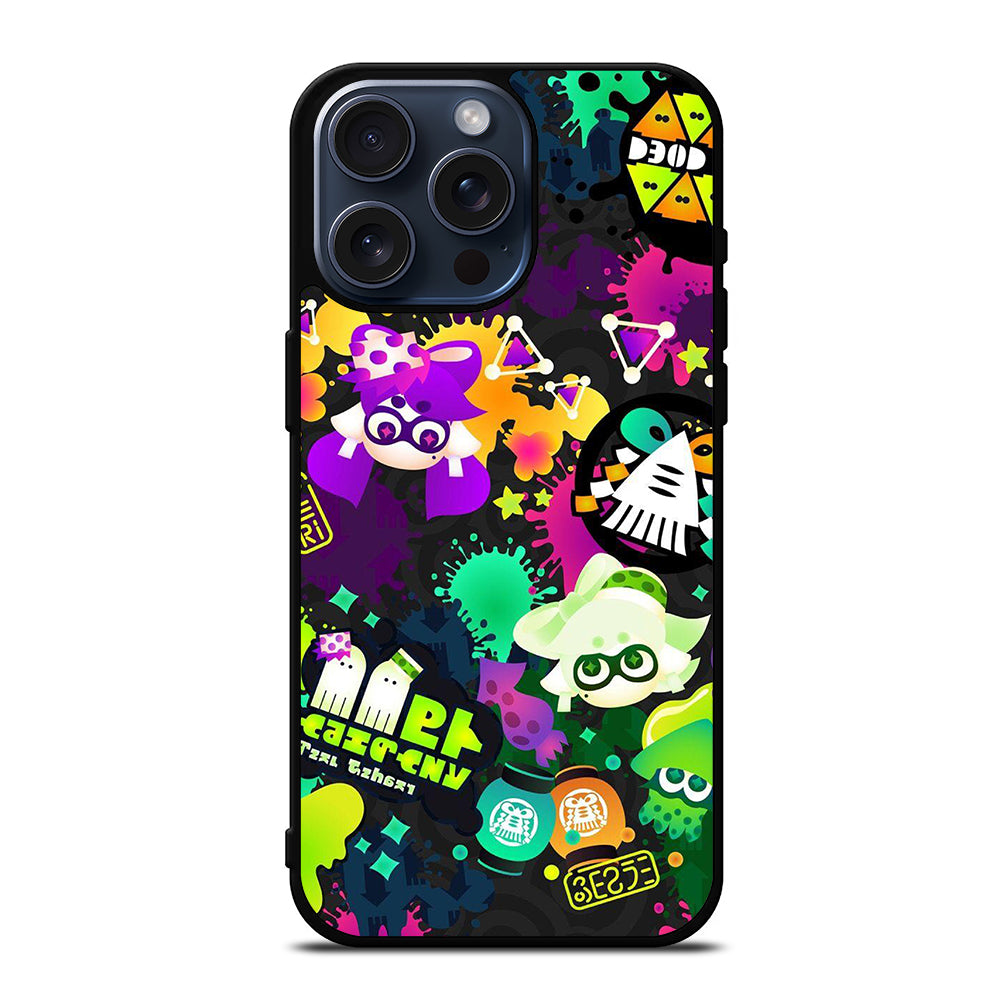 SPLATOON ART iPhone 15 Pro Max Case Cover