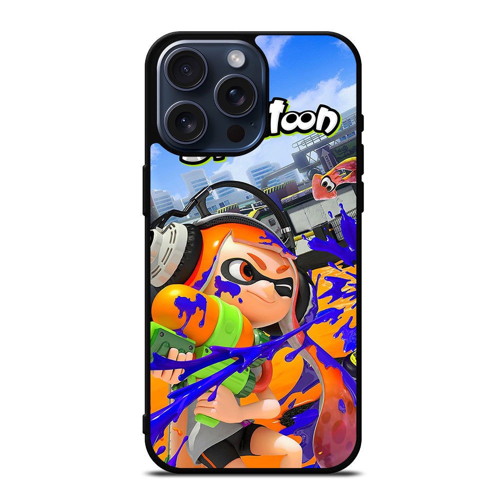 SPLATOON SHOOTER GAME iPhone 15 Pro Max Case Cover