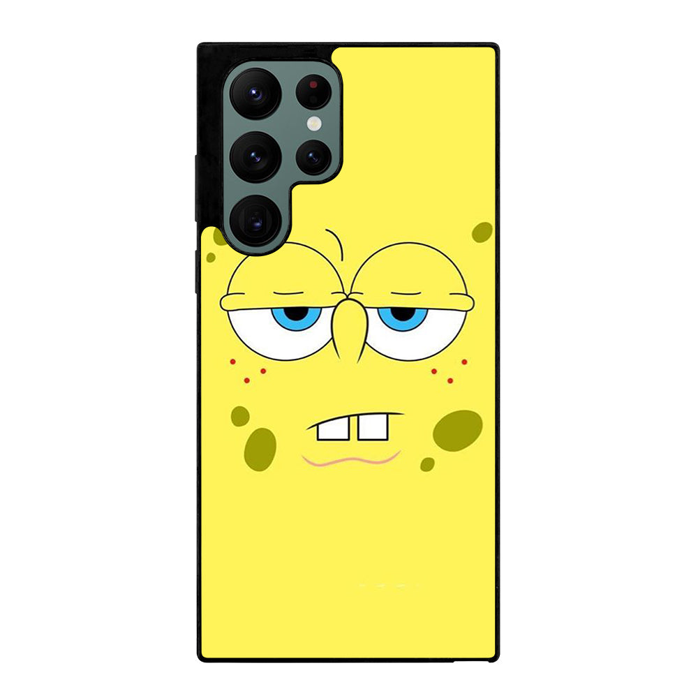 SPONGEBOB SQUAREPANTS YELLOW FACE Samsung Galaxy S22 Ultra Case Cover