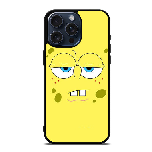 SPONGEBOB SQUAREPANTS YELLOW FACE iPhone 15 Pro Max Case Cover