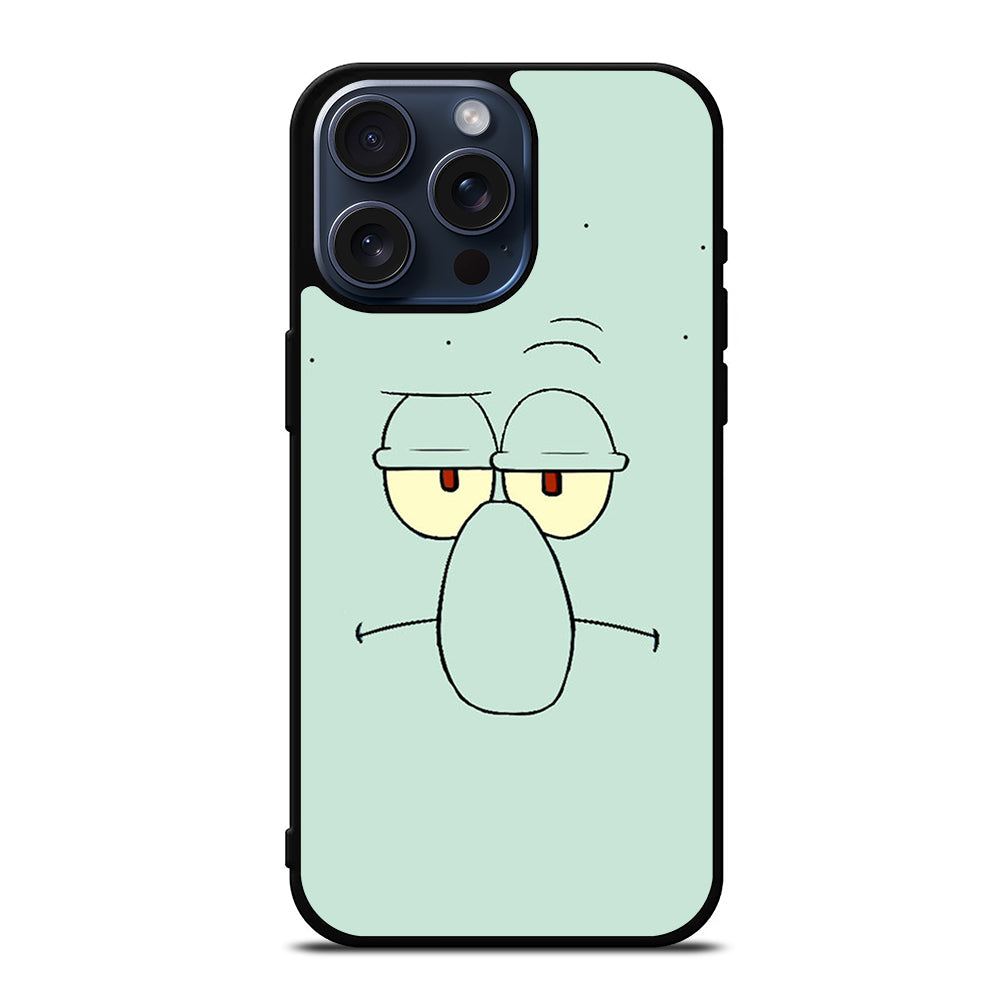 SQUIDWARD FACE iPhone 15 Pro Max Case Cover