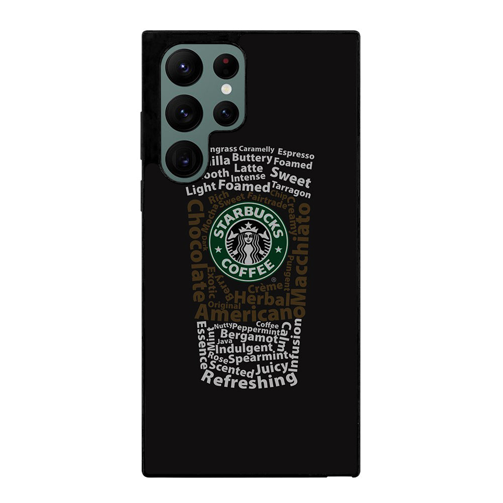 STARBUCKS COFFEE QUOTE Samsung Galaxy S22 Ultra Case Cover