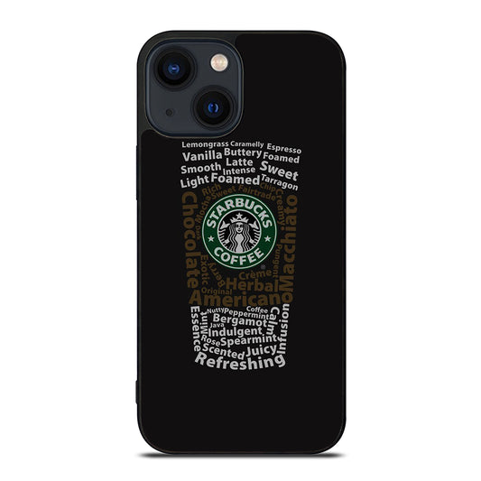 STARBUCKS COFFEE QUOTE iPhone 14 Plus Case Cover