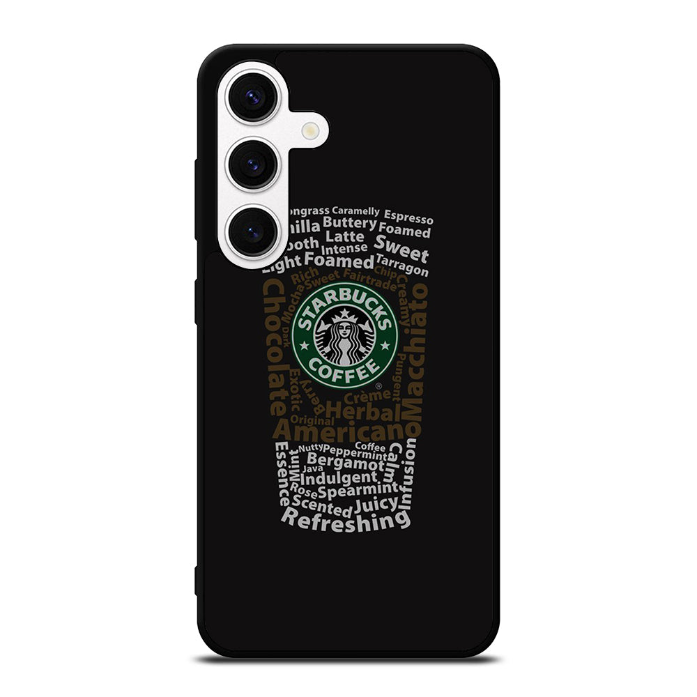 STARBUCKS COFFEE QUOTE Samsung Galaxy S24 Case Cover
