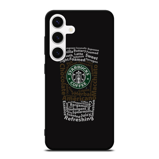STARBUCKS COFFEE QUOTE Samsung Galaxy S24 Case Cover