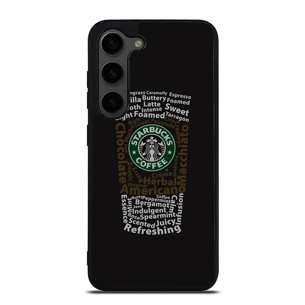 STARBUCKS COFFEE QUOTE Samsung Galaxy S23 Plus Case Cover