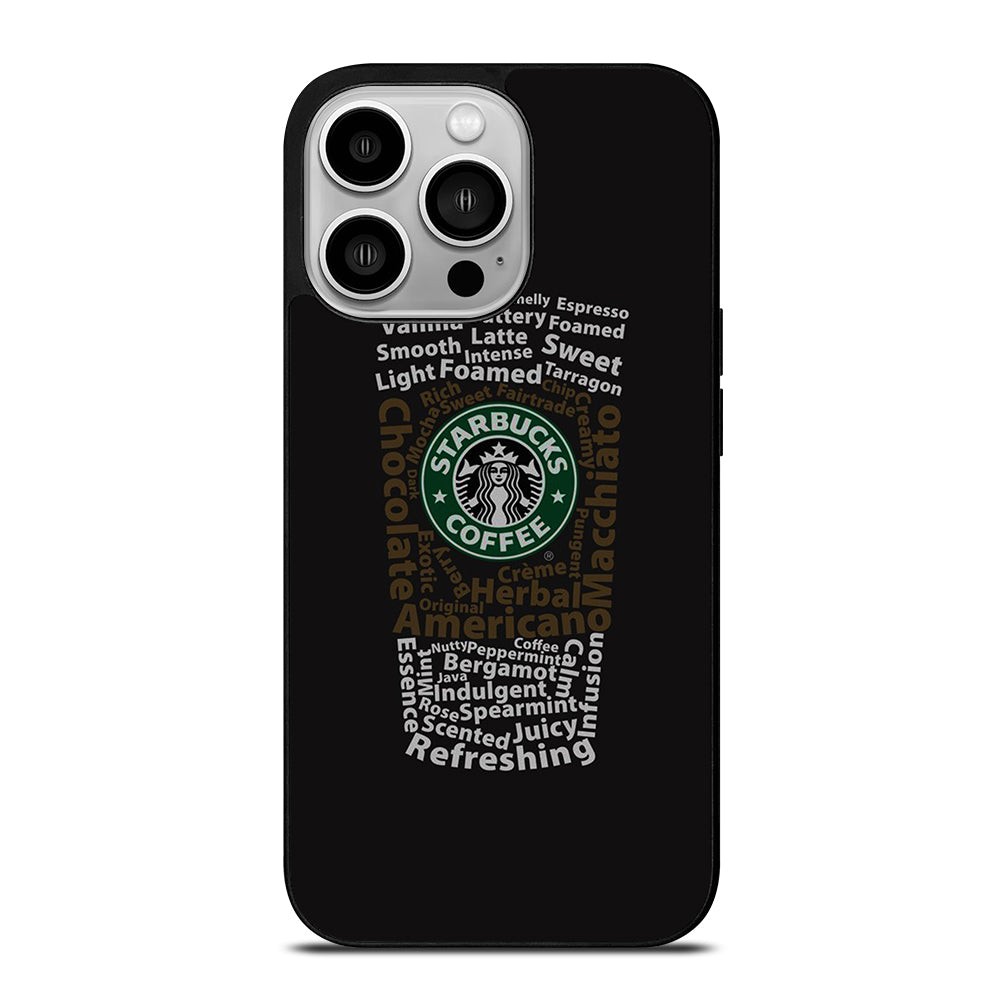 STARBUCKS COFFEE QUOTE iPhone 14 Pro Case Cover