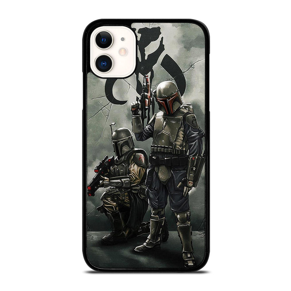 STAR WARS BOBA FETT MANDALORIAN ART iPhone 11 Case Cover