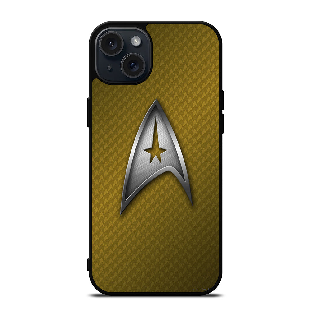 STAR TREK EMBLEM 3 iPhone 15 Plus Case Cover – casecentro STAR TREK EMBLEM 3 iPhone 15 Plus Case Cover – casecentro