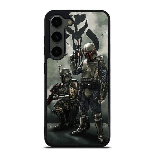 STAR WARS BOBA FETT MANDALORIAN ART Samsung Galaxy S23 Plus Case Cover