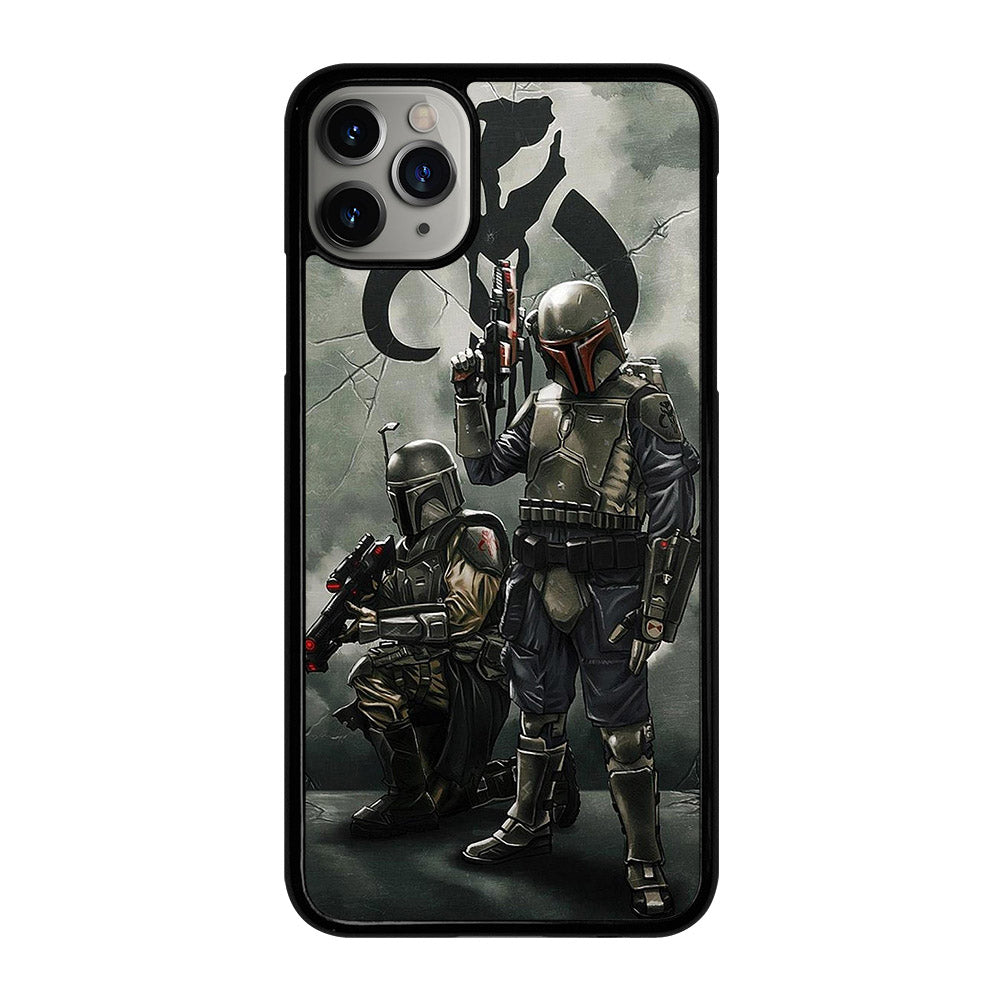 STAR WARS BOBA FETT MANDALORIAN ART iPhone 11 Pro Max Case Cover