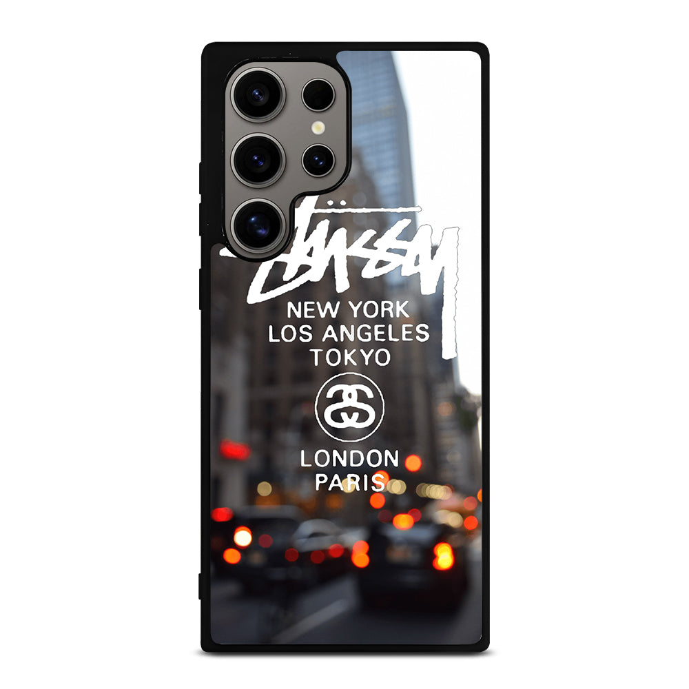STUSSY CITY LOGO Samsung Galaxy S24 Ultra Case Cover