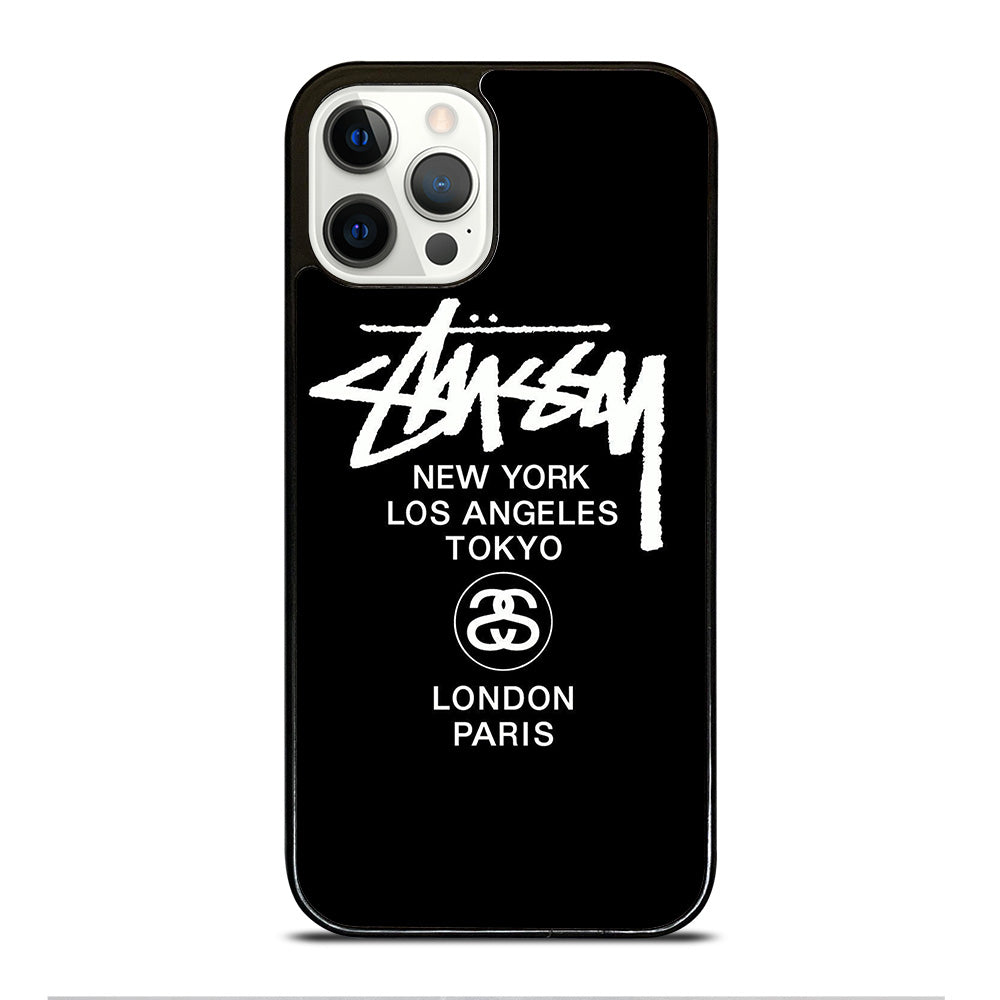 STUSSY NEW YORK iPhone 12 Pro Case Cover
