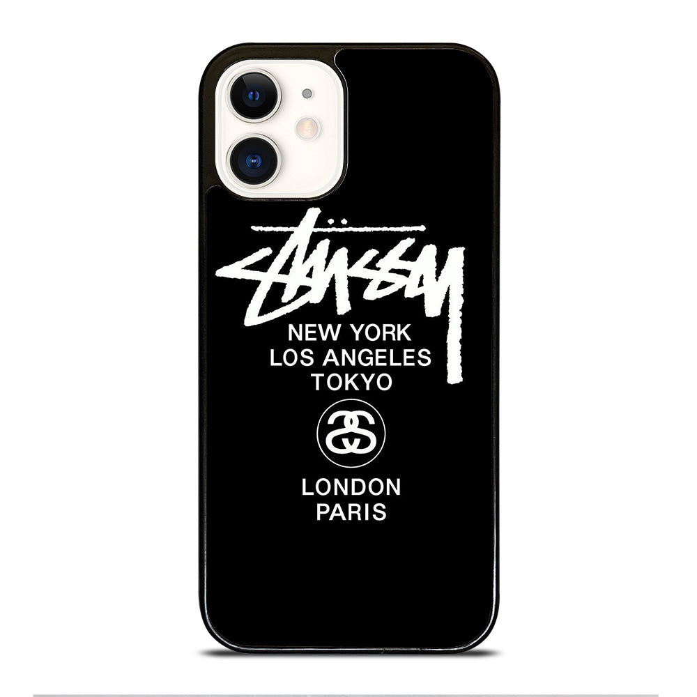 STUSSY NEW YORK iPhone 12 Case Cover