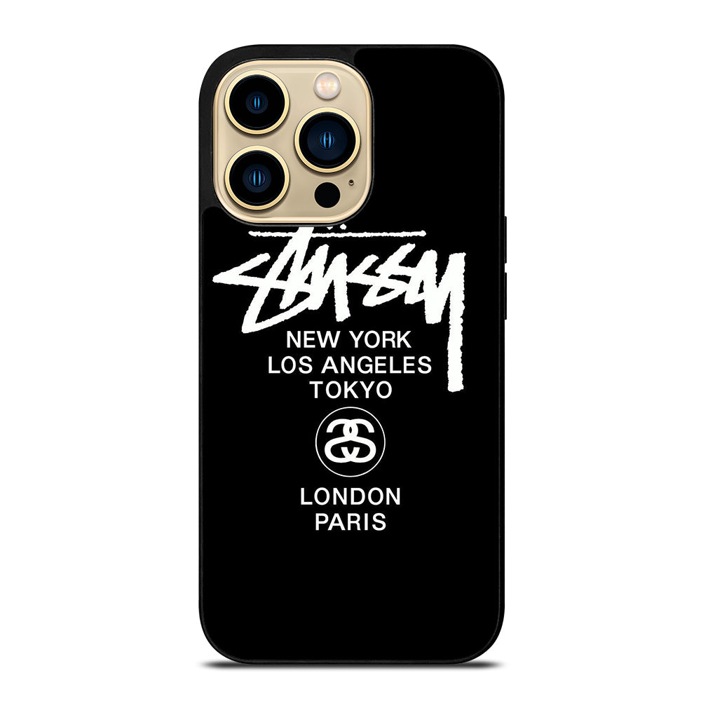 STUSSY NEW YORK iPhone 14 Pro Max Case Cover