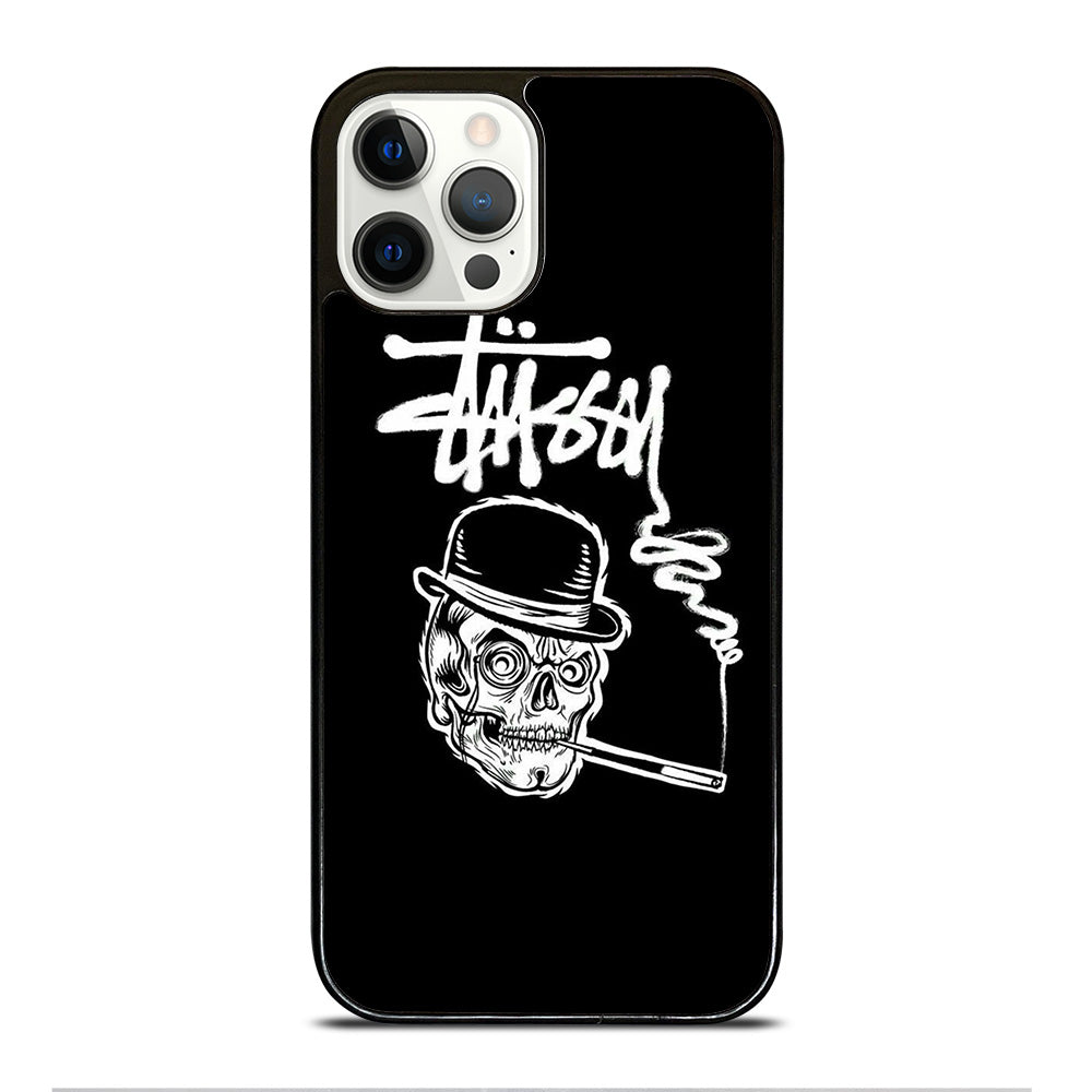 STUSSY SKULL LOGO iPhone 12 Pro Case Cover
