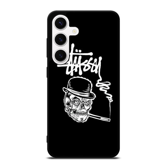STUSSY SKULL LOGO Samsung Galaxy S24 Case Cover