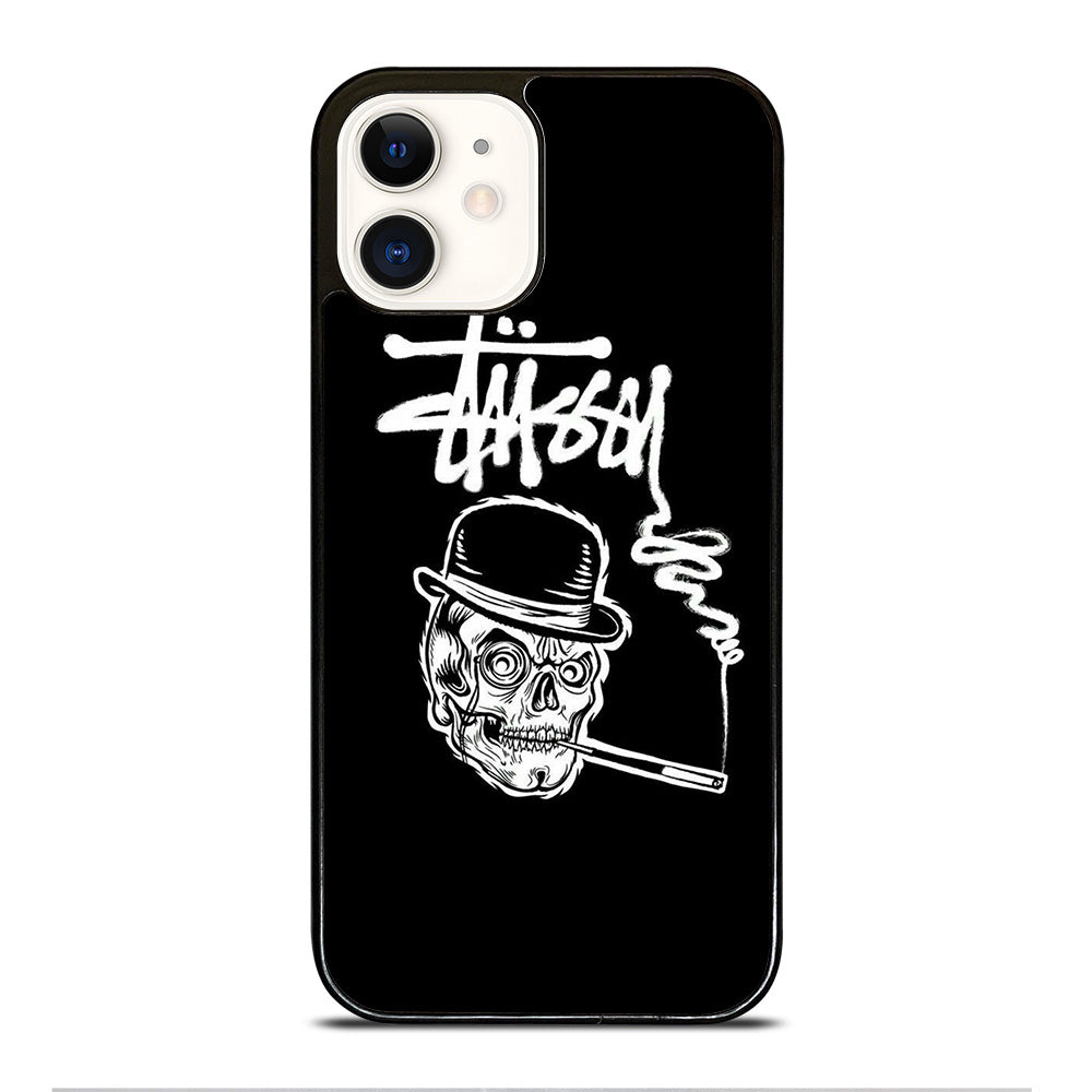 STUSSY SKULL LOGO iPhone 12 Case Cover