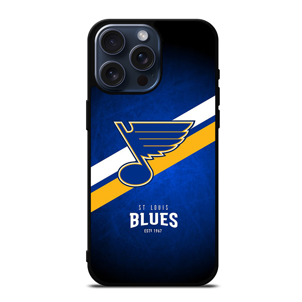 ST LOUIS BLUES ICON 3 iPhone 15 Pro Max Case Cover