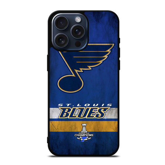 ST LOUIS BLUES NHL TEAM LOGO 1 iPhone 15 Pro Max Case Cover