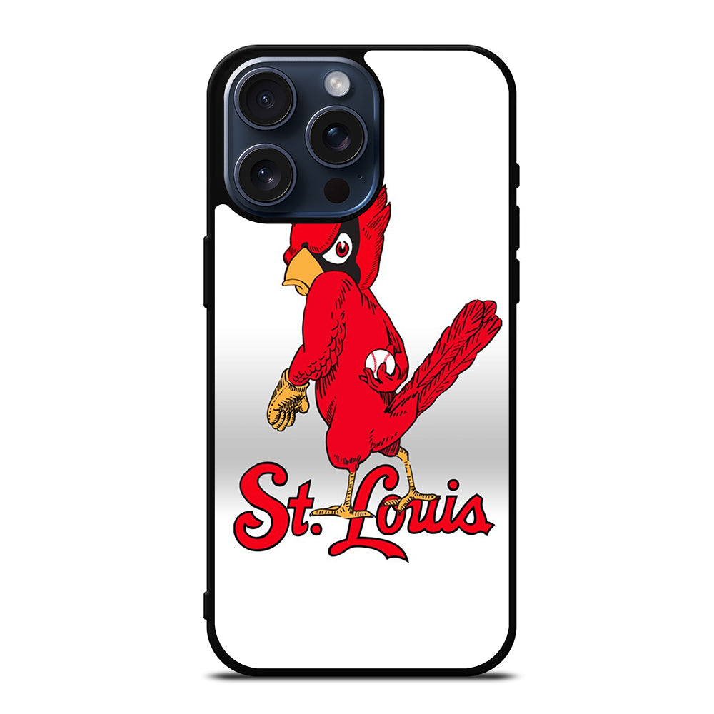 ST LOUIS CARDINALS MLB LOGO 2 iPhone 15 Pro Max Case Cover